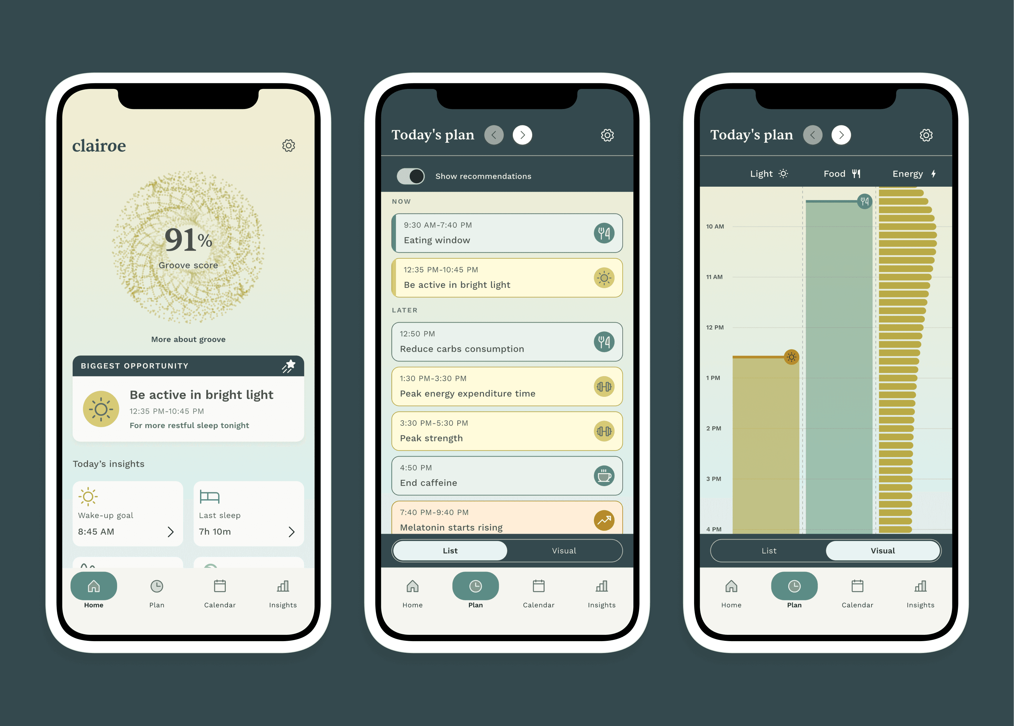 CLAIROE: CONSUMER HEALTH TECH MOBILE APP TO IMPROVE SLEEP